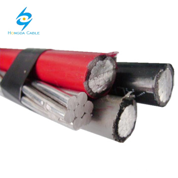 LV - 240mm2 185mm2 150mm2 120mm2 95mm2 70mm2 Antena Liado Conductor Línea de aluminio cubierto Cable